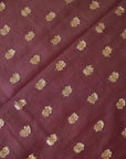 Magenta Zariwork Dola Silk HandWoven Saree